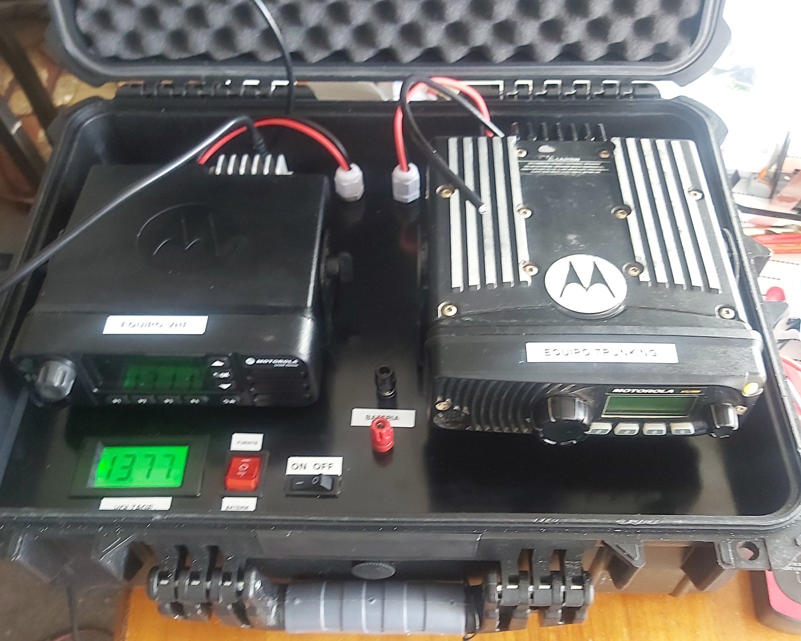 Maleta Táctica de Telecomunicaciones - Configuración DMR y P25